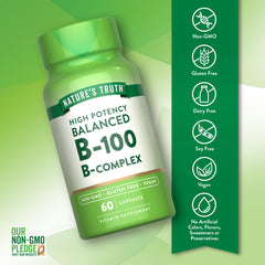 Vegan formula capsules for B Complex