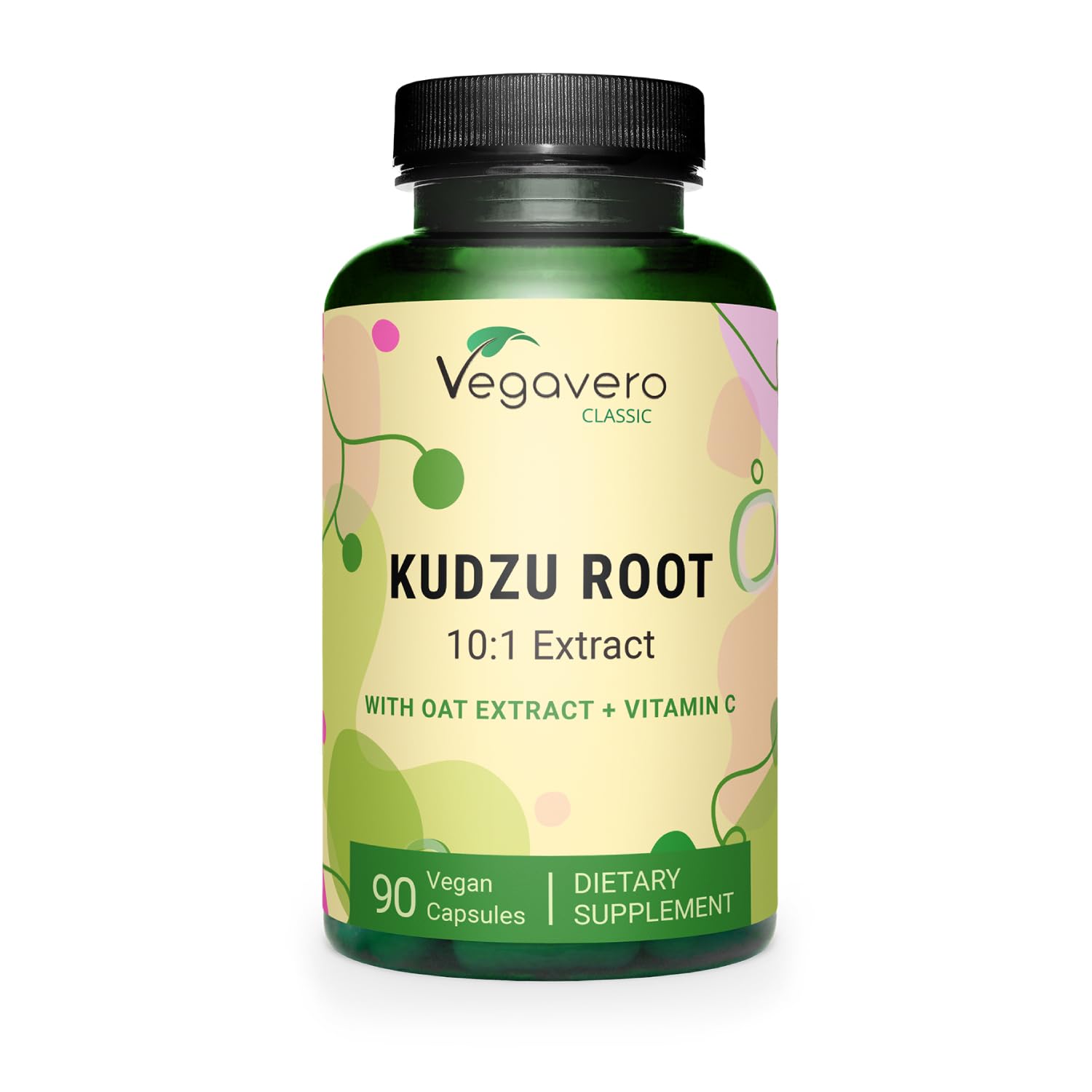 Vegavero Kudzu Root bottle and packaging