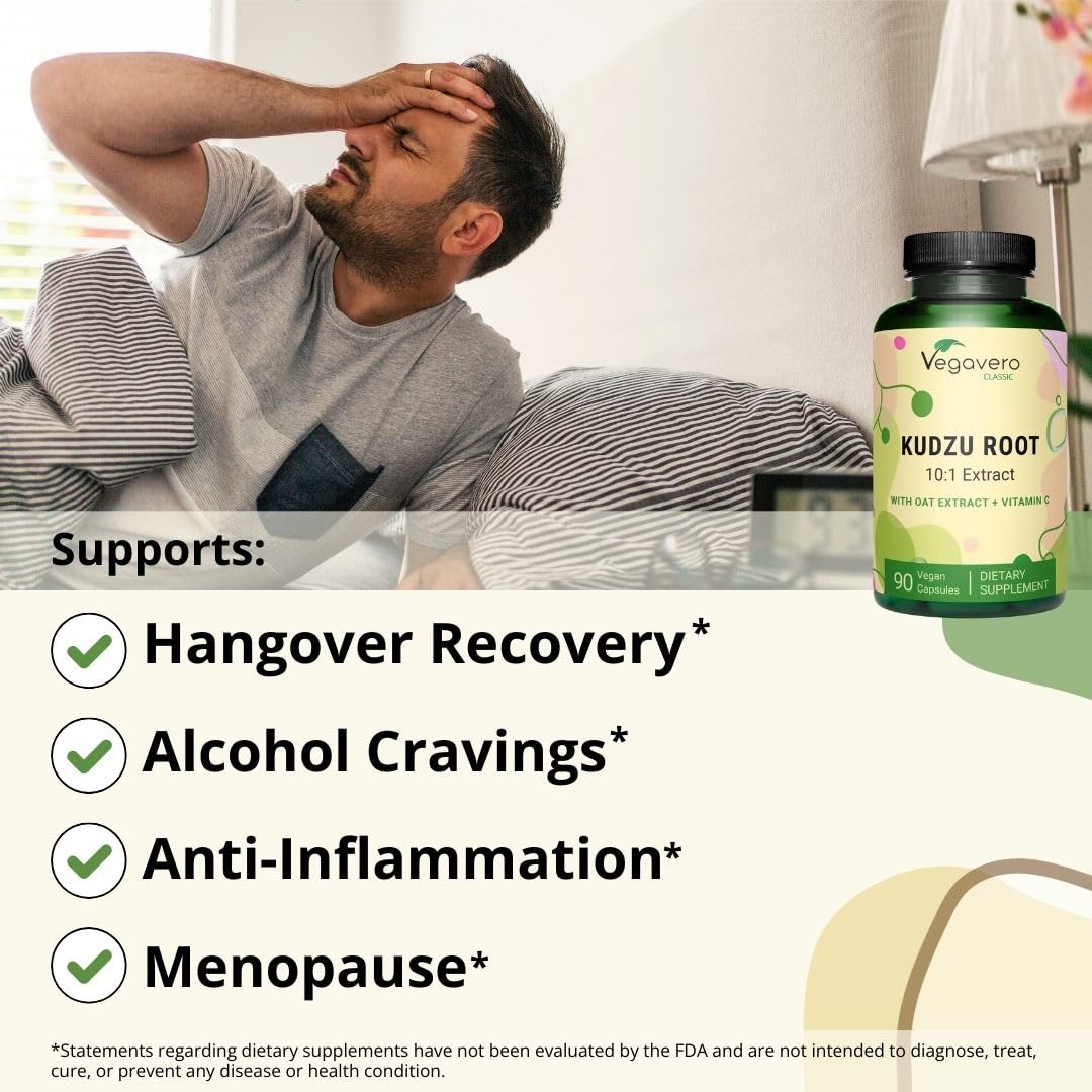 Kudzu Root supplement label and facts panel