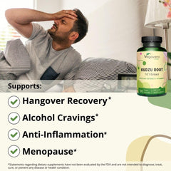 Kudzu Root supplement label and facts panel