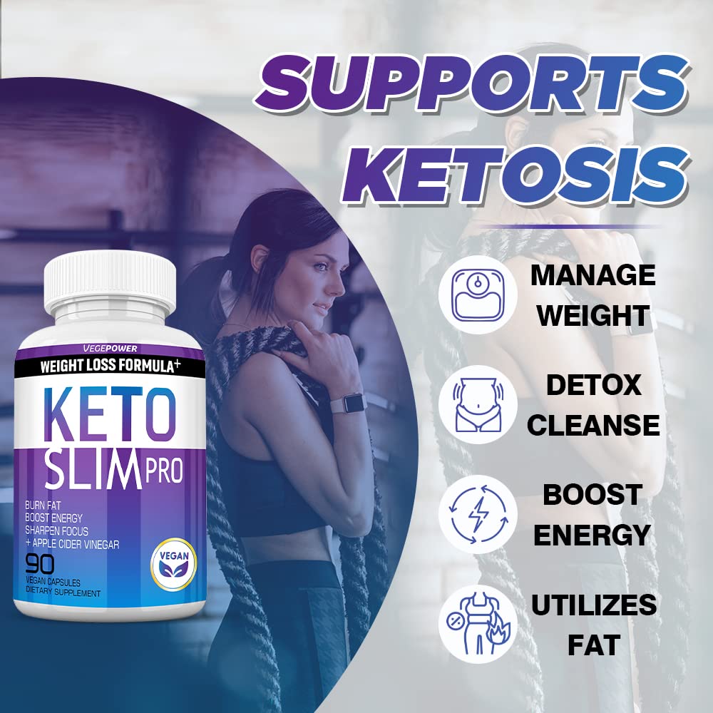 Close-up of VegePower Keto Pills capsules
