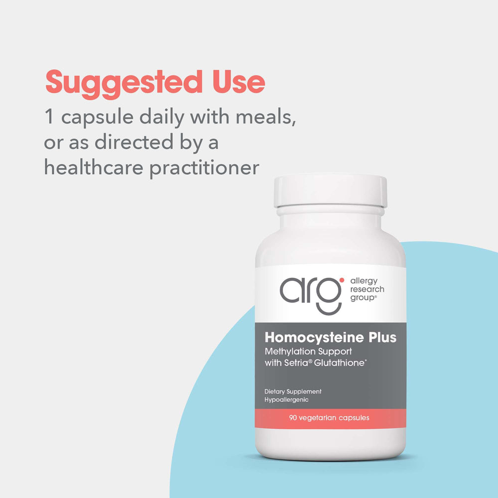 Vegetarian capsules of Homocysteine Plus dietary supplement
