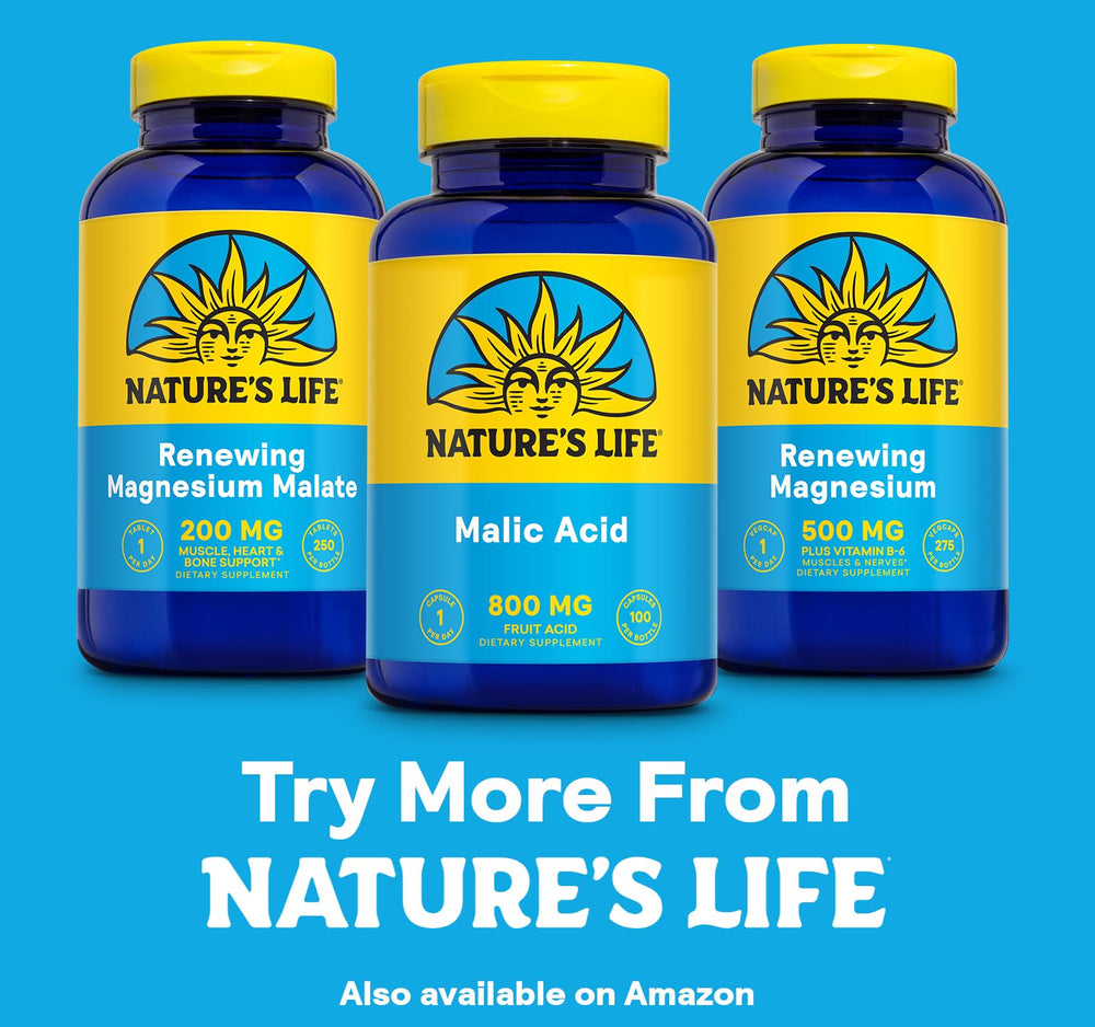 Vegetarian tablets of Malic Acid 800 mg