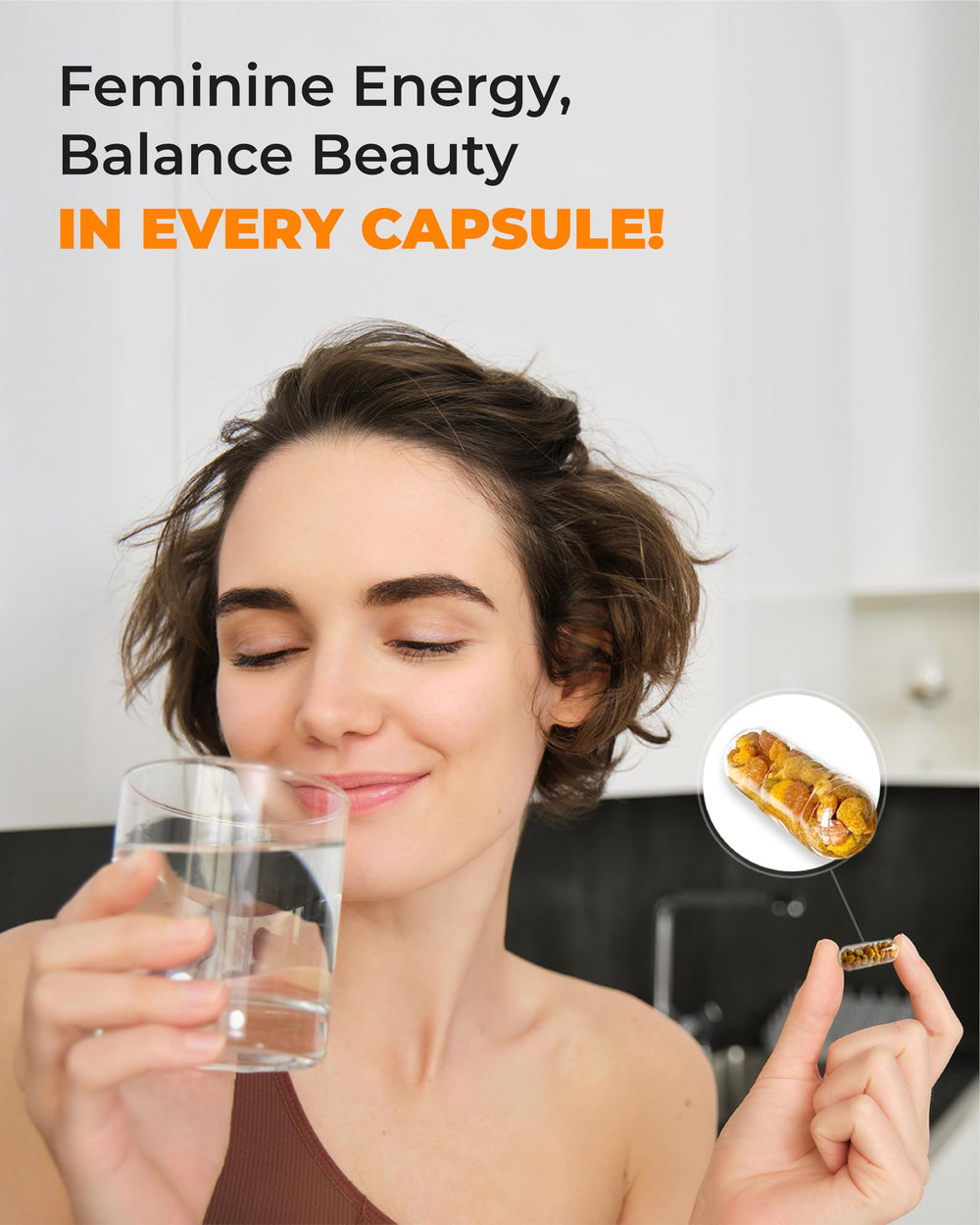 Veggie caps form of bee pollen for easy swallowing