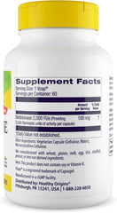 60 vegan veggie capsules