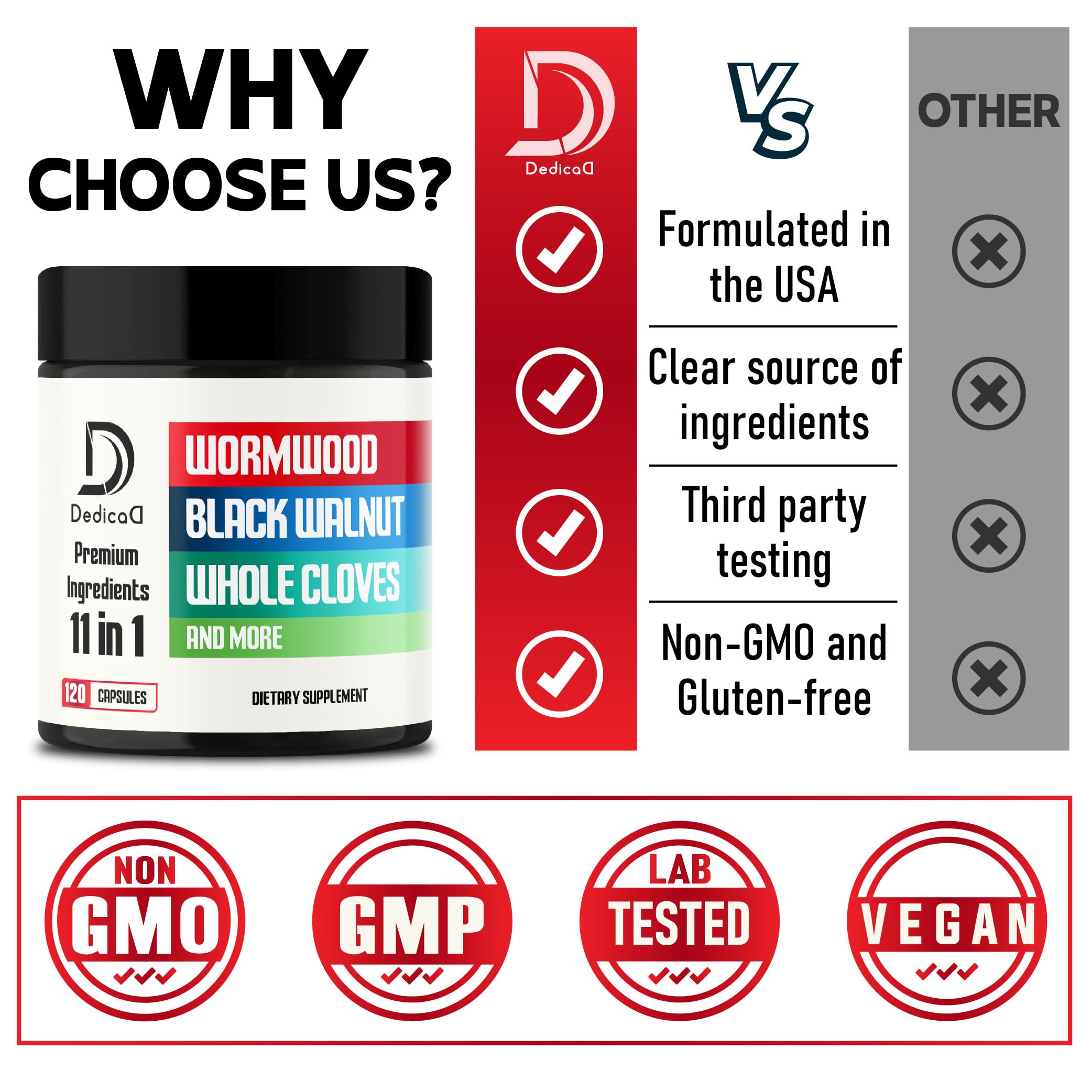 Veggie capsules for immune support