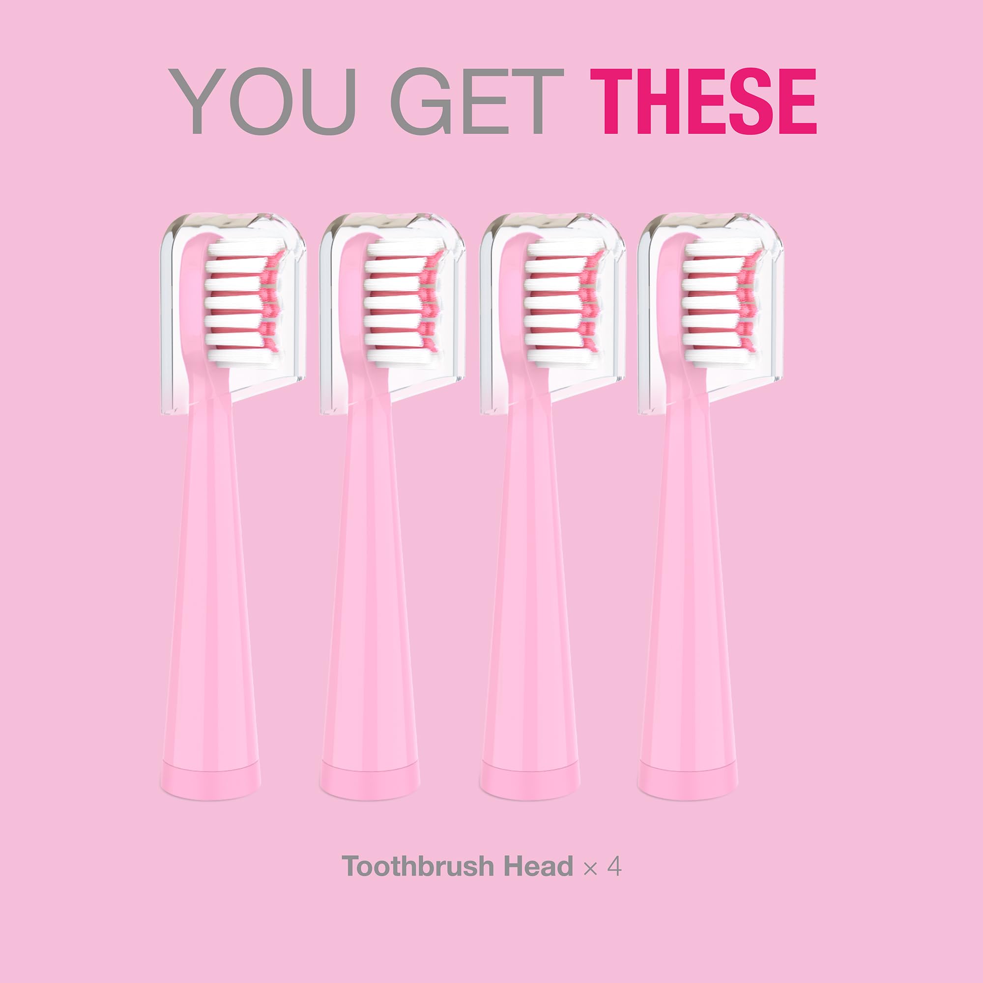 Compatible with kid-sized sonic toothbrushes
