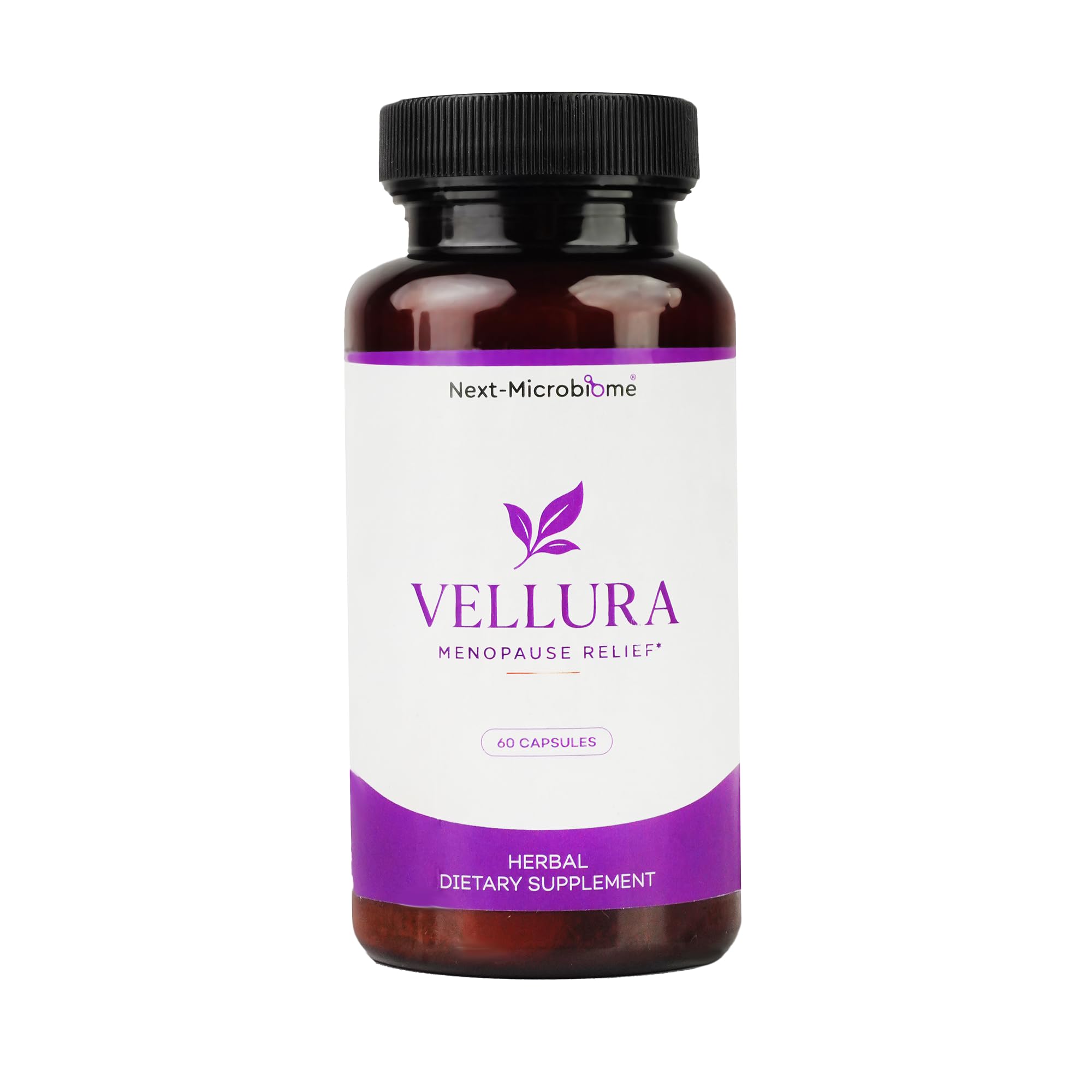Vellura Menopause Relief bottle and packaging