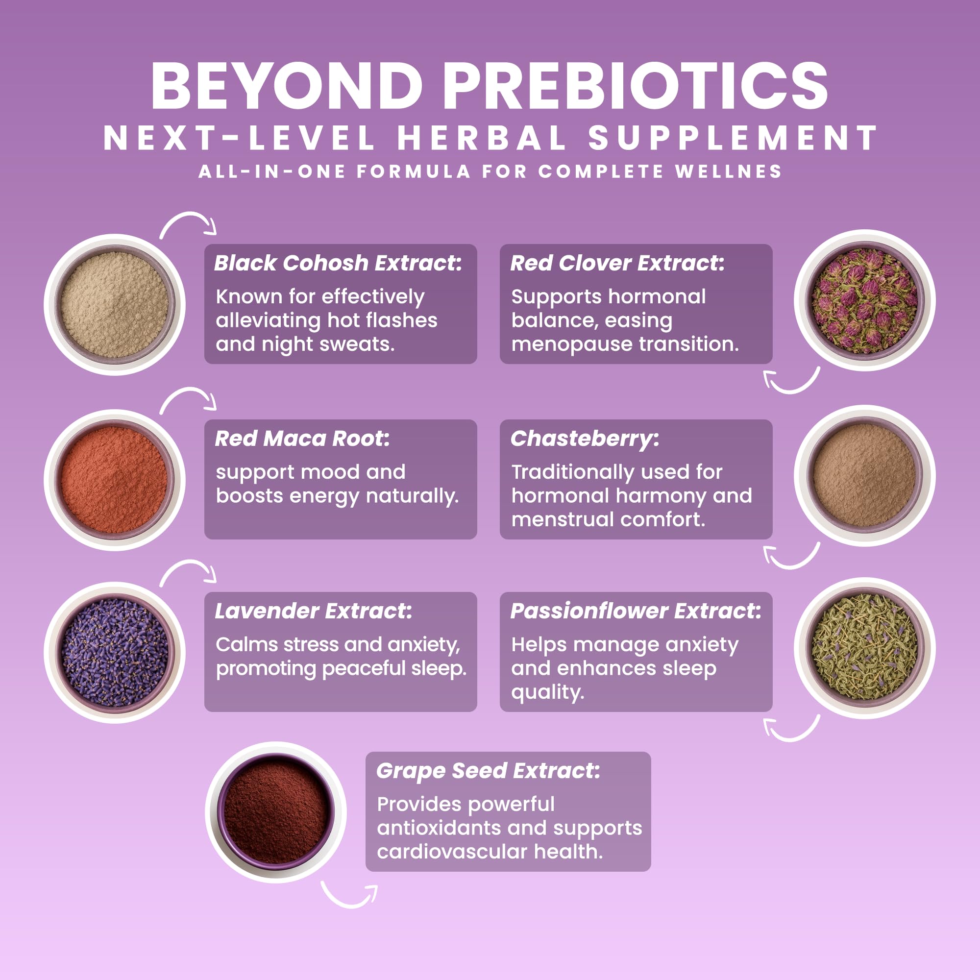 Advanced probiotic and prebiotic blend for gut health