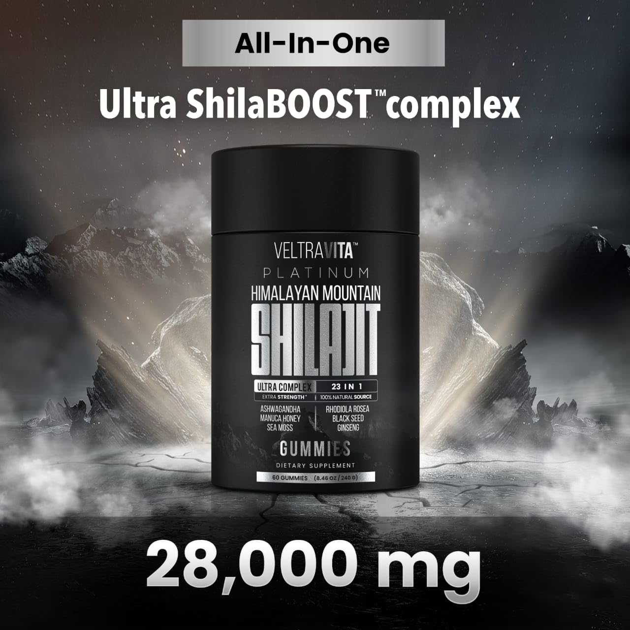 Ashwagandha KSM-66 in VeltraVita formula