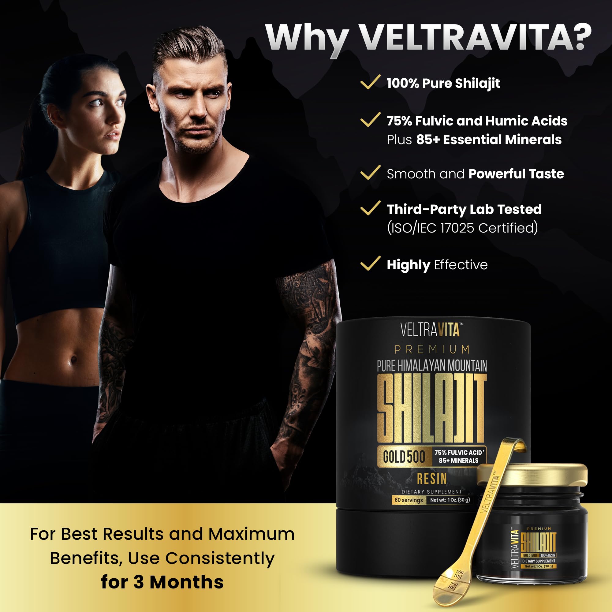 Himalayan origin source mountains for Veltravita Shilajit