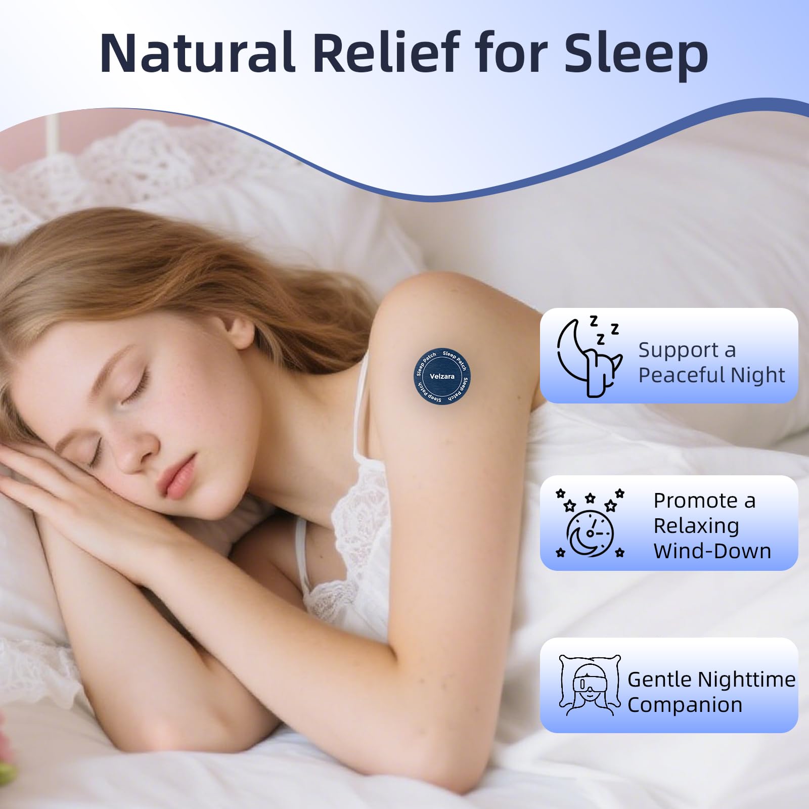 Vegan-friendly ingredients for Velzara Sleep Patches