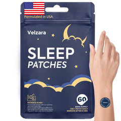 Velzara Sleep Patches product front packaging