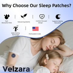 Velzara Sleep Patches 60-count box