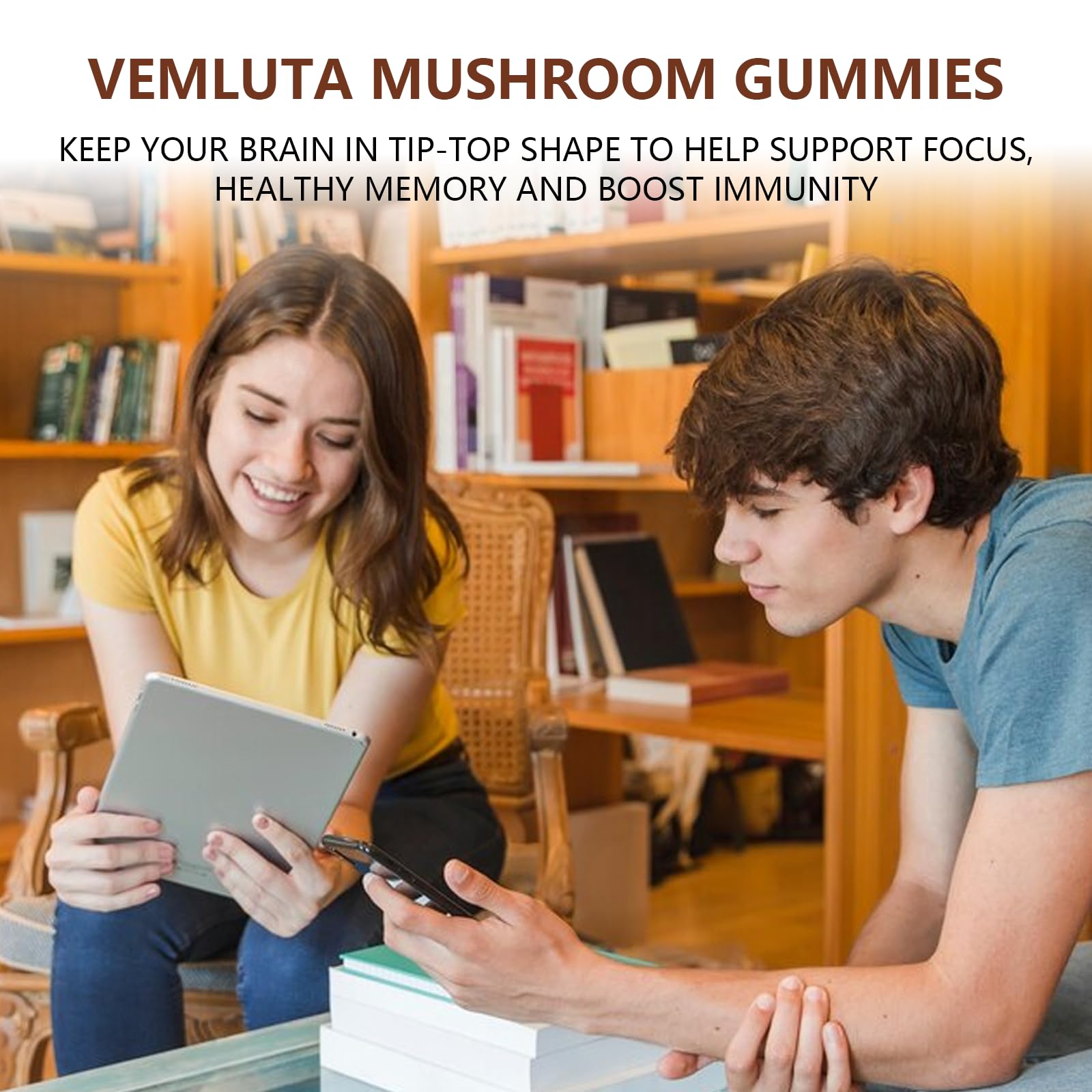 Nutrition facts label on the 120-count bottle