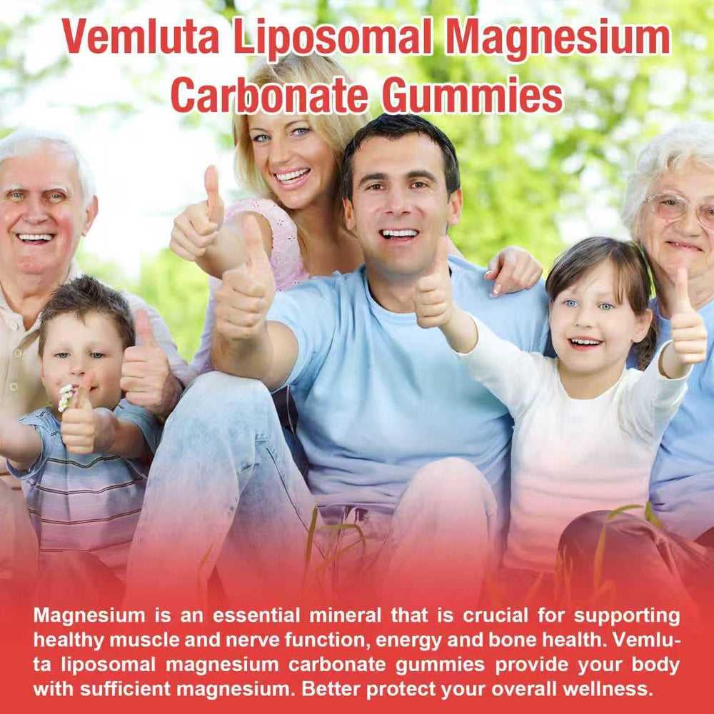 Usage illustration: adults taking Vemluta Magnesium Gummies