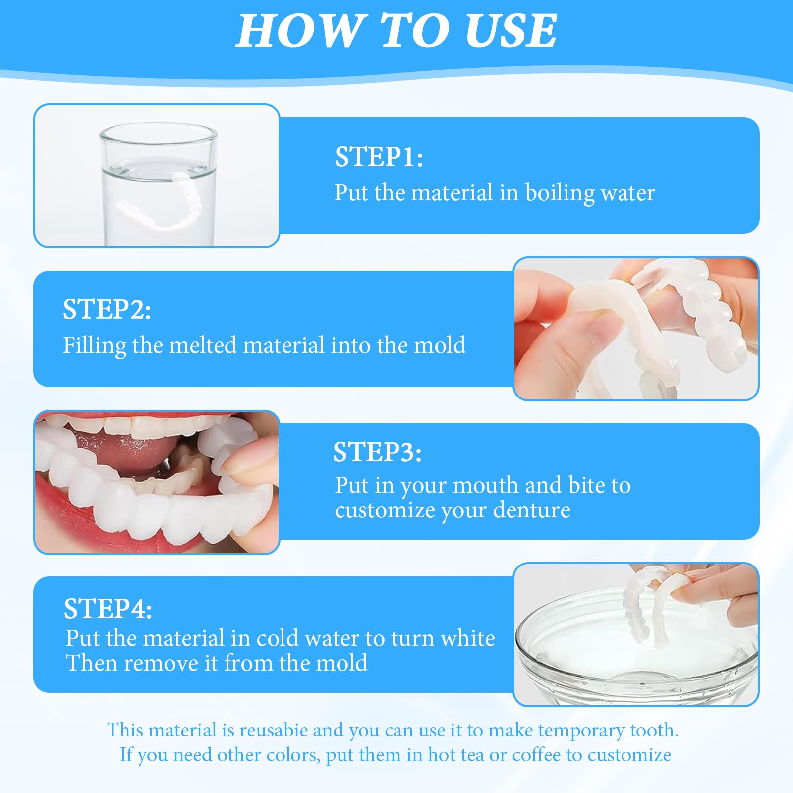 Unisex veneers design suitable for men and women