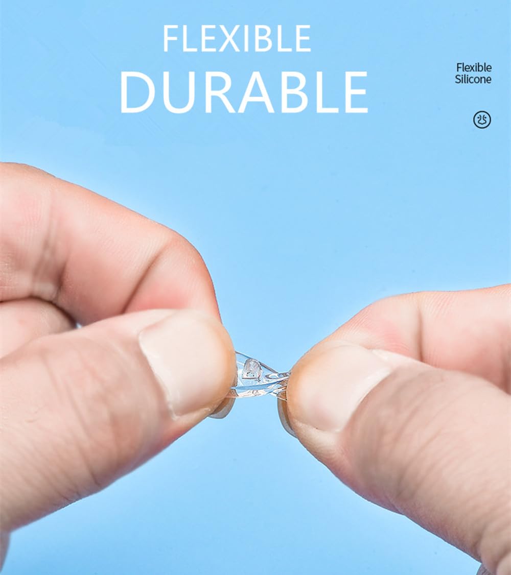 Nose pads with vent hole air chamber design for comfort