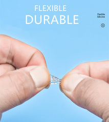 Nose pads with vent hole air chamber design for comfort