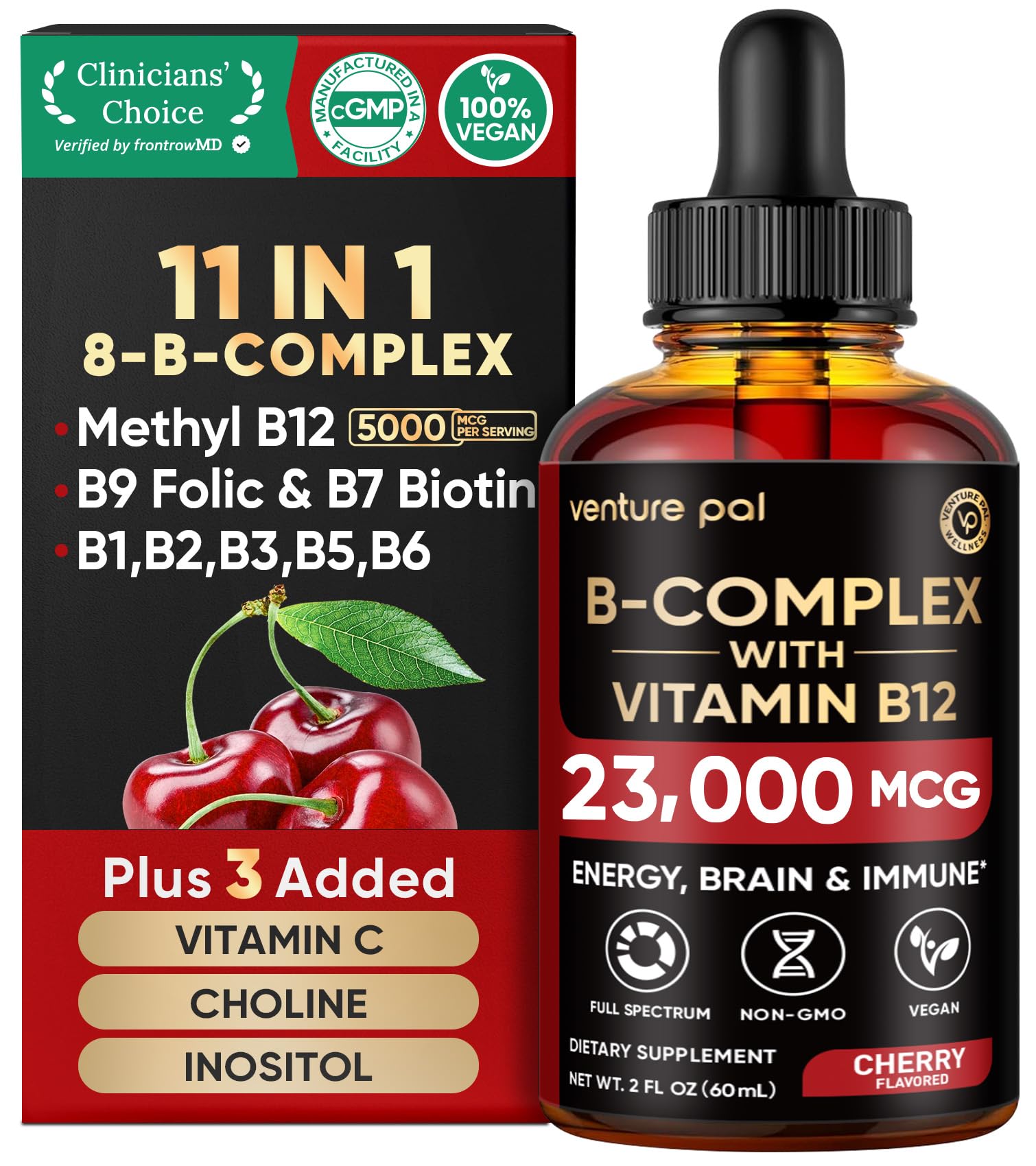 Venture Pal front packaging showing product and potency for clear identification