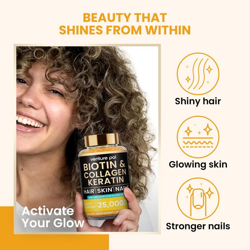 Product packaging and 60-count bottle on display