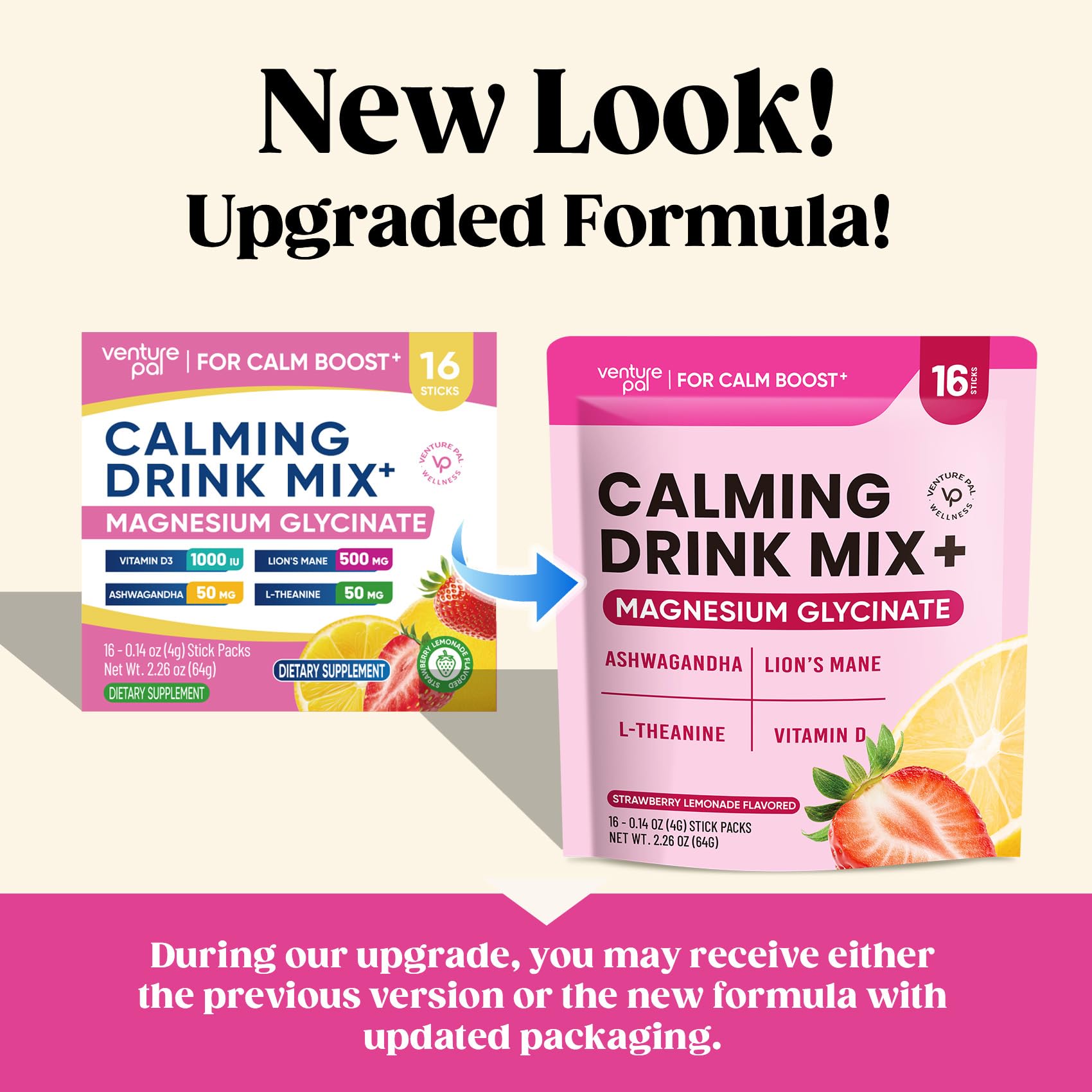 Brand promise and refund policy graphic on packaging scene