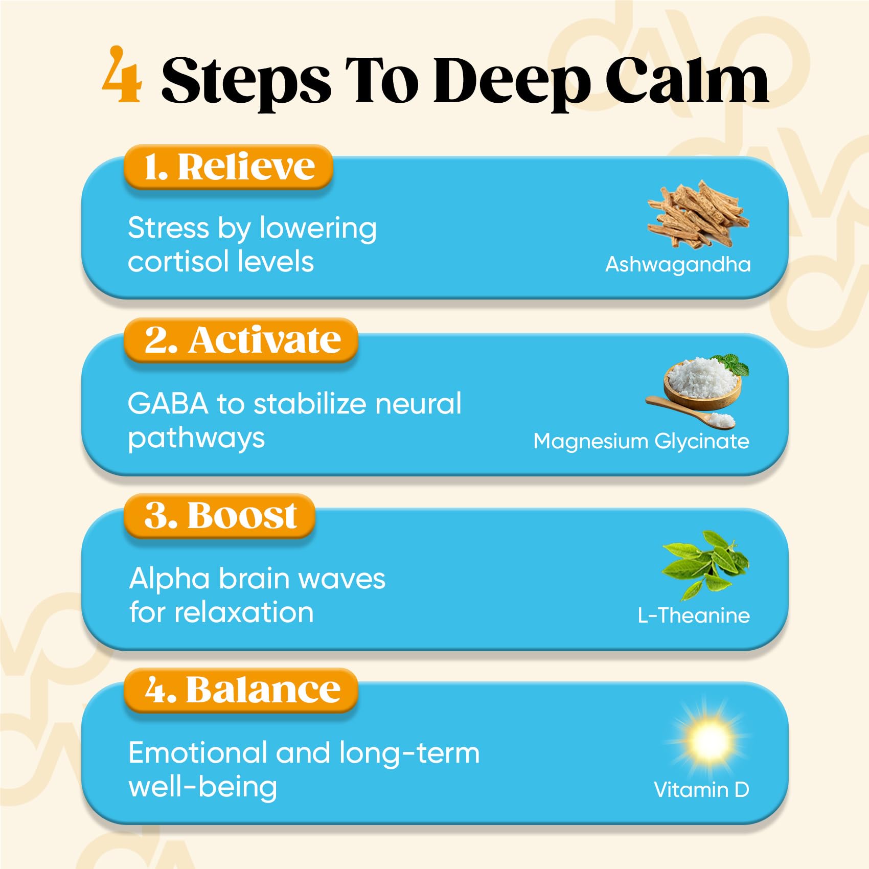 Relaxed person working at a desk to illustrate calm focus