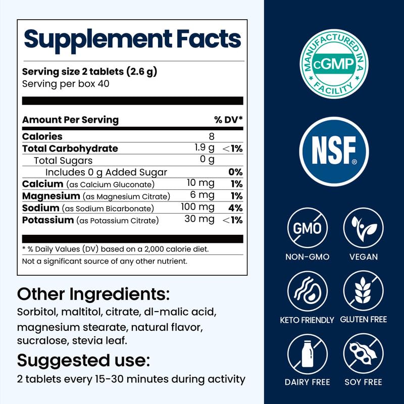 4-pack variety packaging for Venture Pal electrolyte tablets