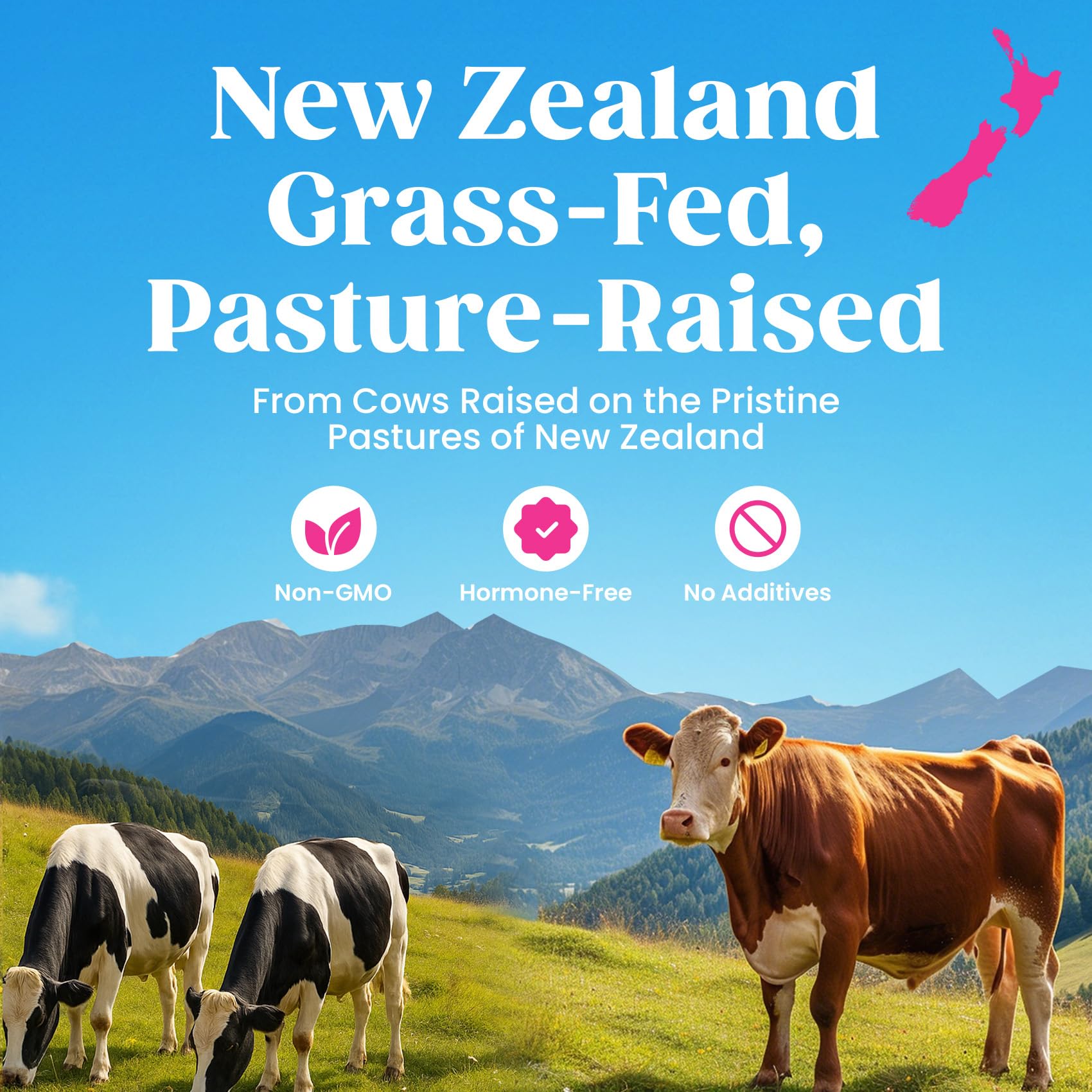 Unflavored collagen powder dissolving in a beverage