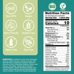 Single-serve electrolyte packet ready to mix
