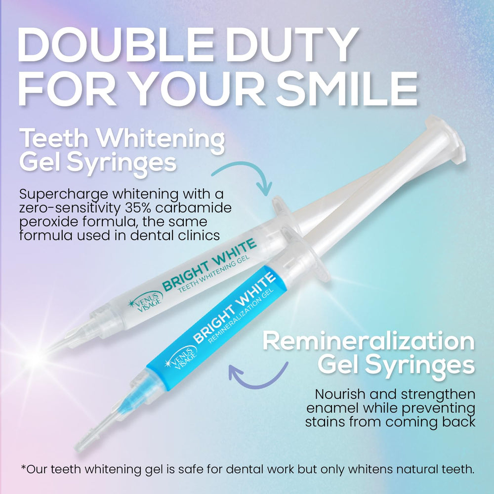 Two mouth trays for whitening