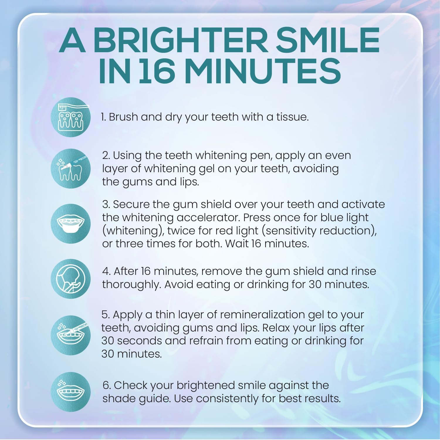 Box packaging of Venus Visage Teeth Whitening Kit