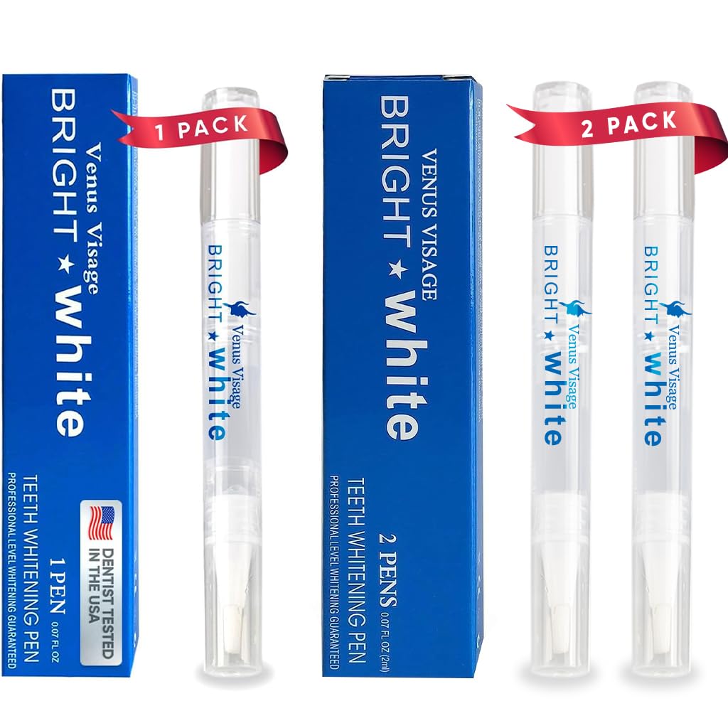 Venus Visage Teeth Whitening Pen 1 Pack front view