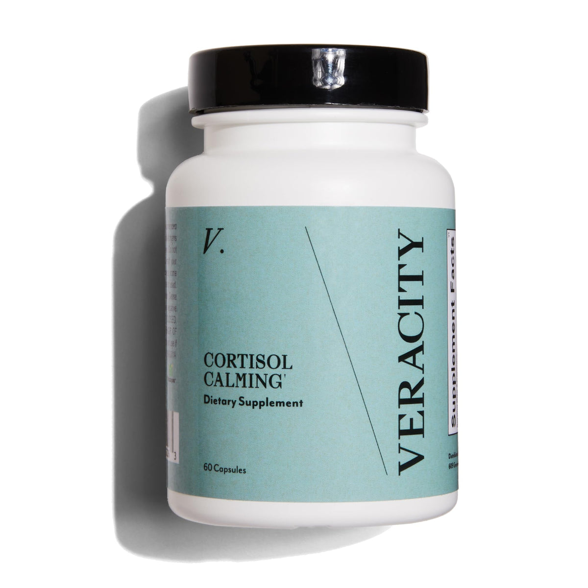 Bottle of Veracity Cortisol Calming with 60 capsules