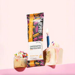 Verb Energy Bar green tea caffeine boost emphasizing steady energy without jitters