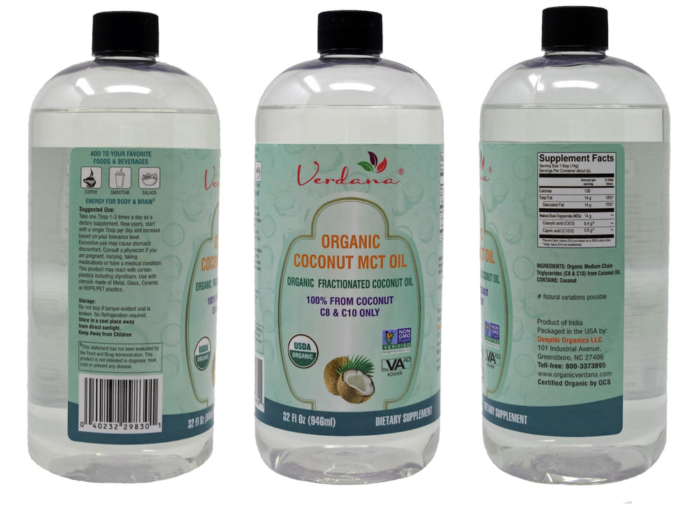 MCT oil added to keto coffee for clean energy without carbs