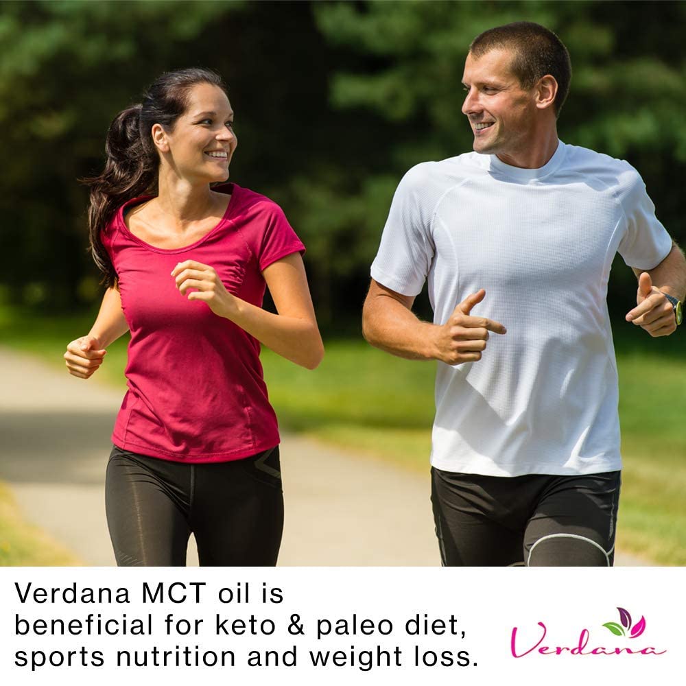 Product packaging and label of Verdana Organic MCT Oil