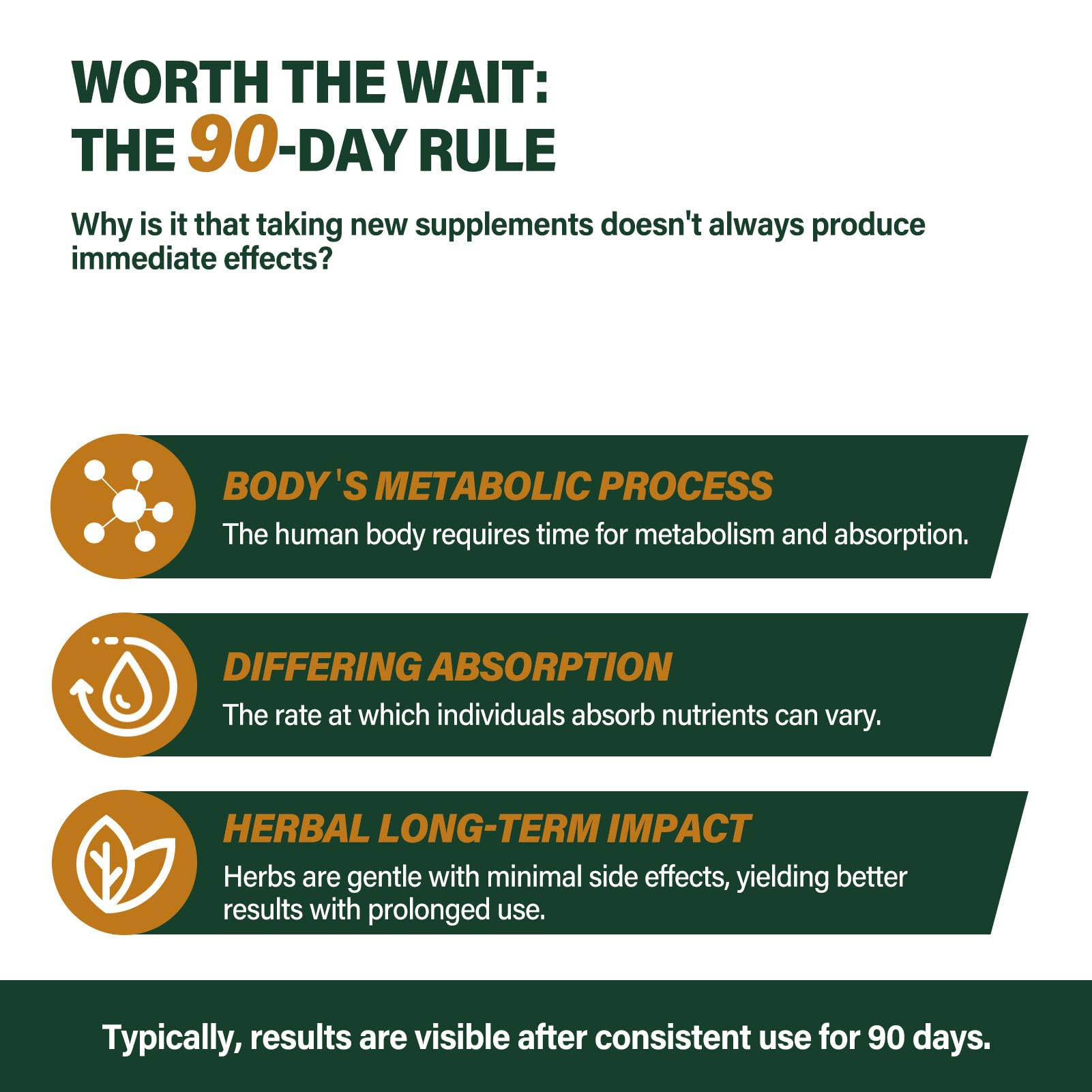 Glass bottle with dropper for natural health supplement