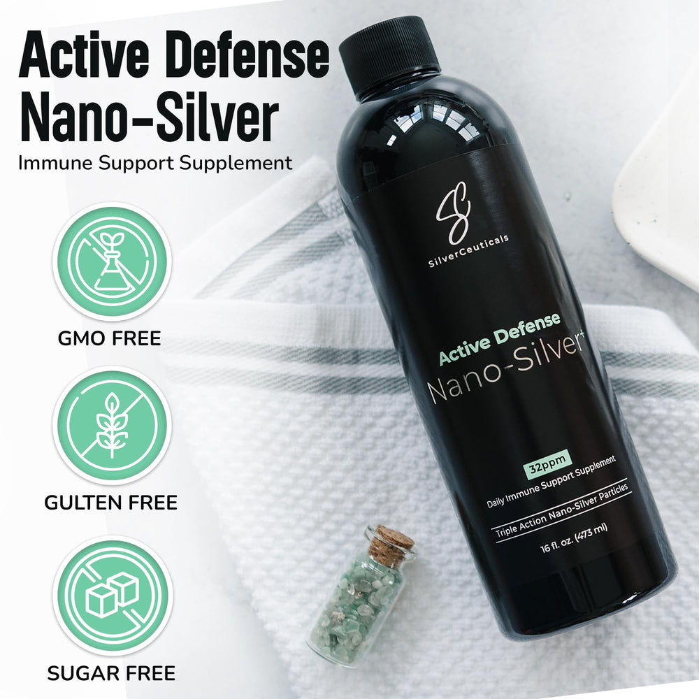 Versatile uses: topical and oral colloidal silver for immune support