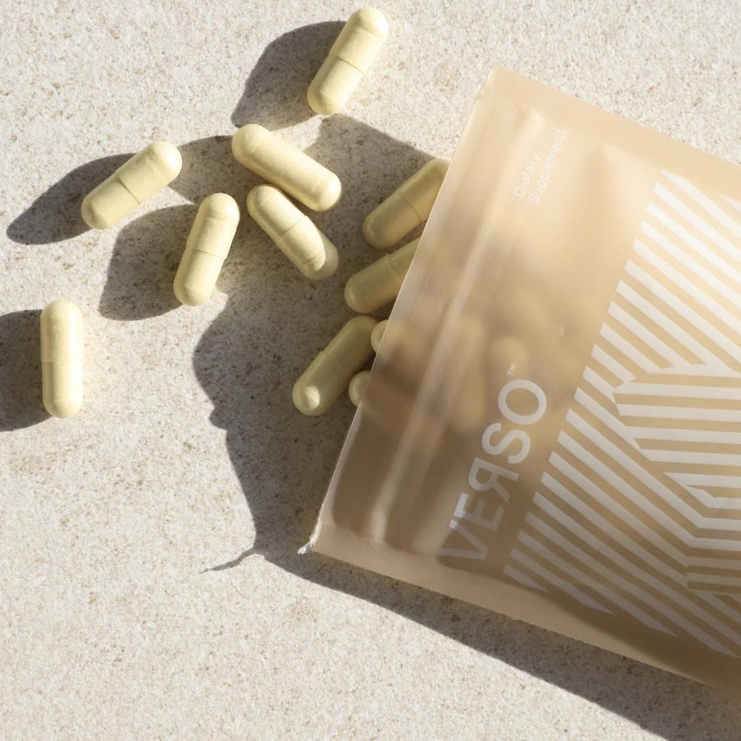 Healthy aging concept featuring Verso Clean Being supplement