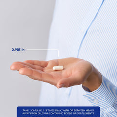 Vertebrae health illustration featuring strontium citrate