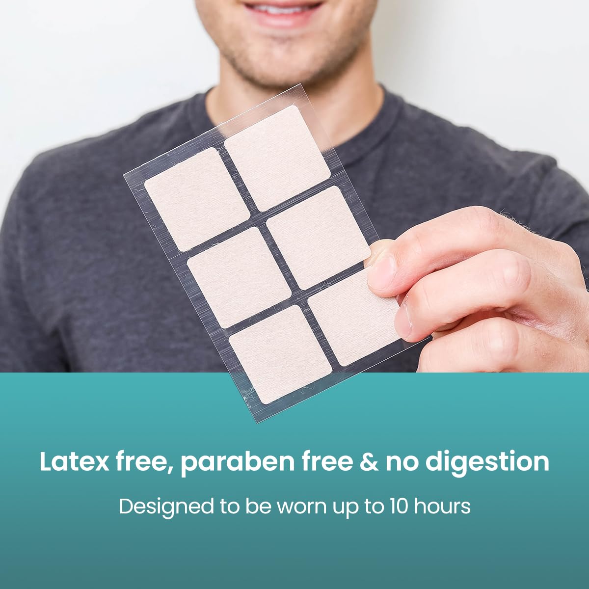 Discreet wear of Veru Wellness Omega-3 Patch