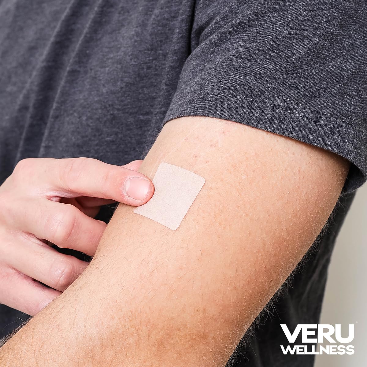 Lactose-free, gluten-free, sugar-free Veru Wellness patch