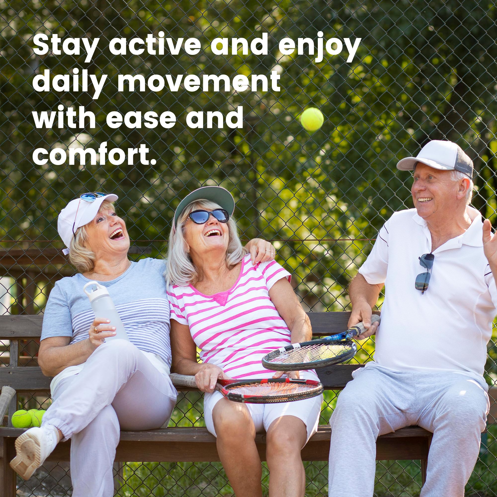 Lifestyle image emphasizing bone health and daily wellness