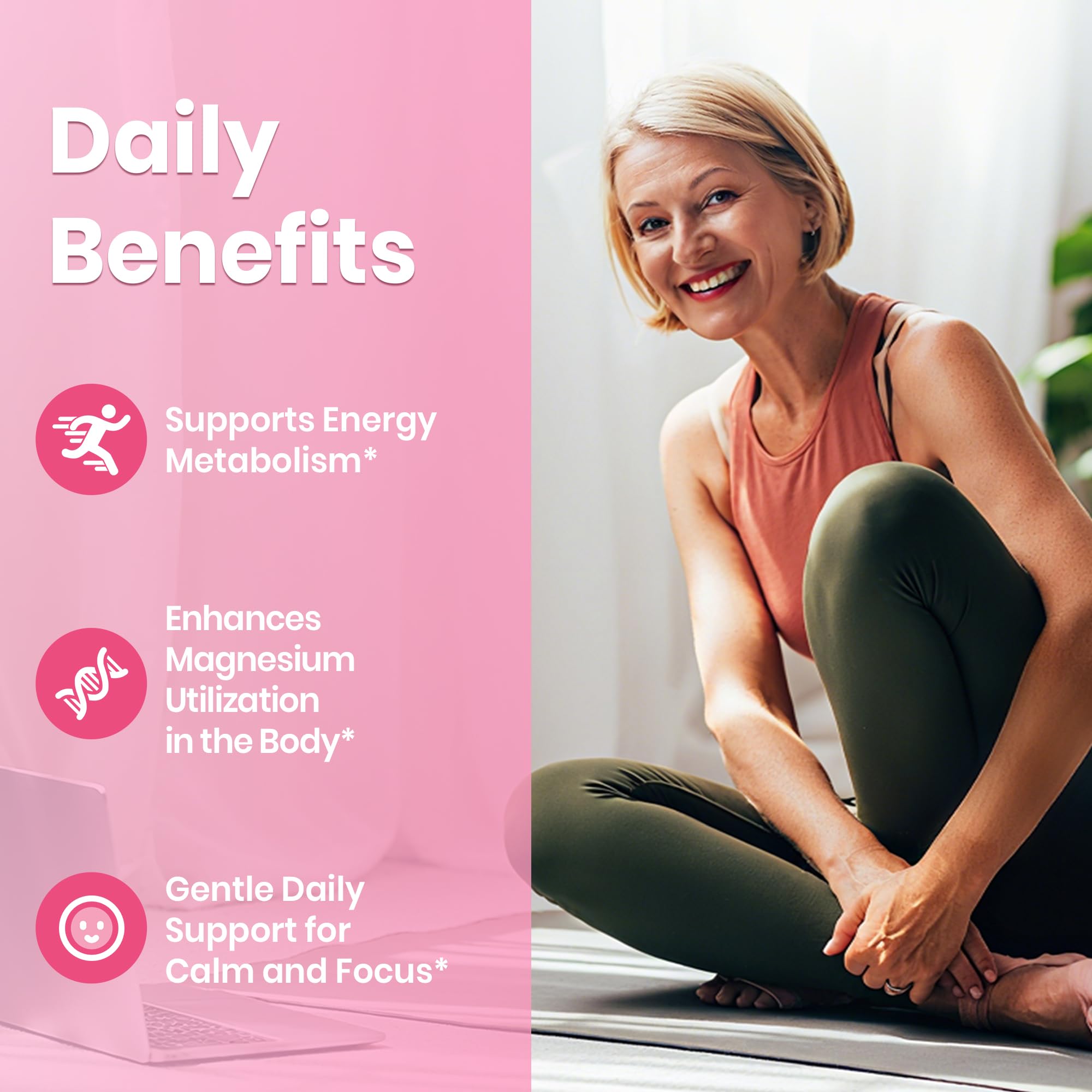 Activated B6 and L-Theanine in VEV DeepCalm for calm support