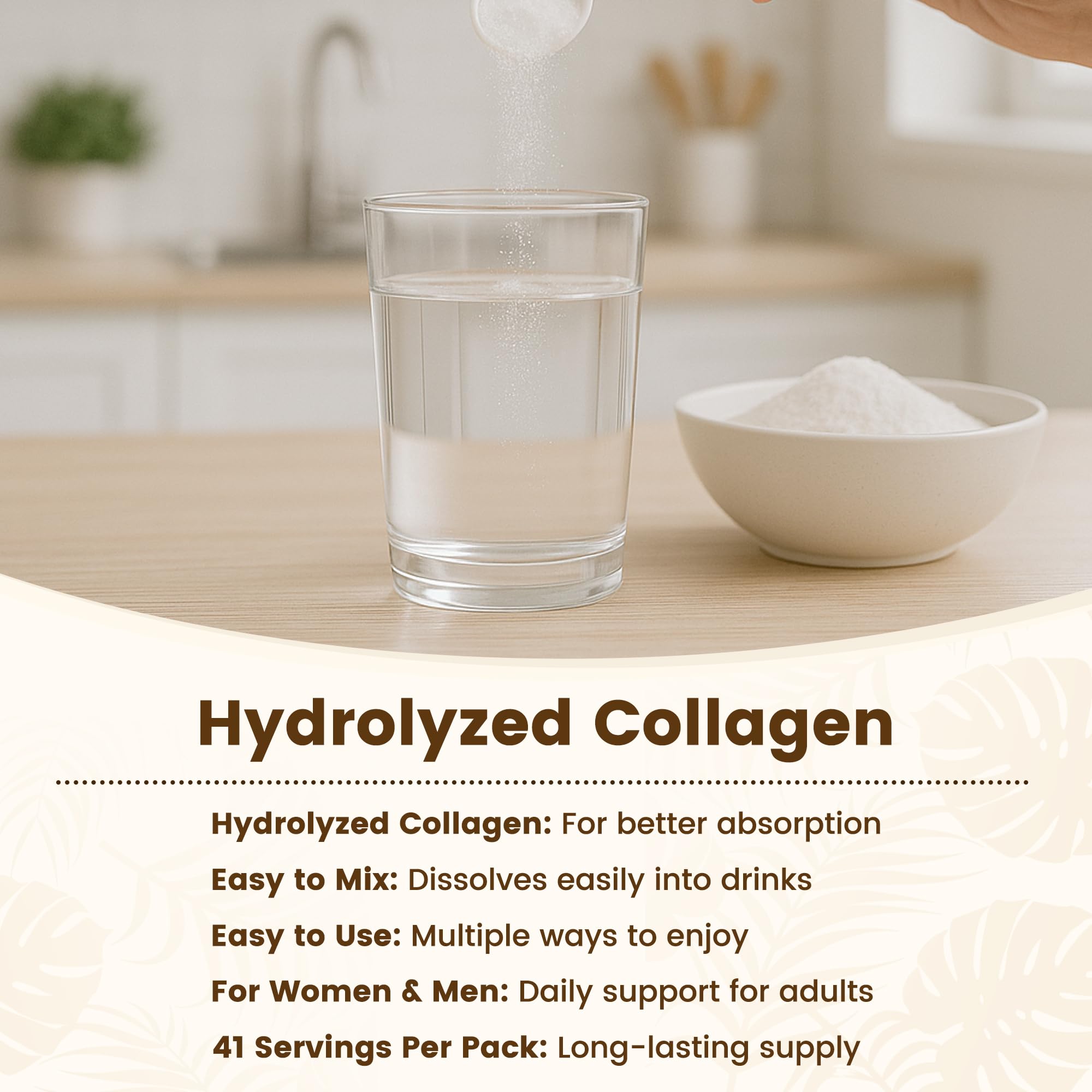 Illustration of collagen types I, II, III, V, and X