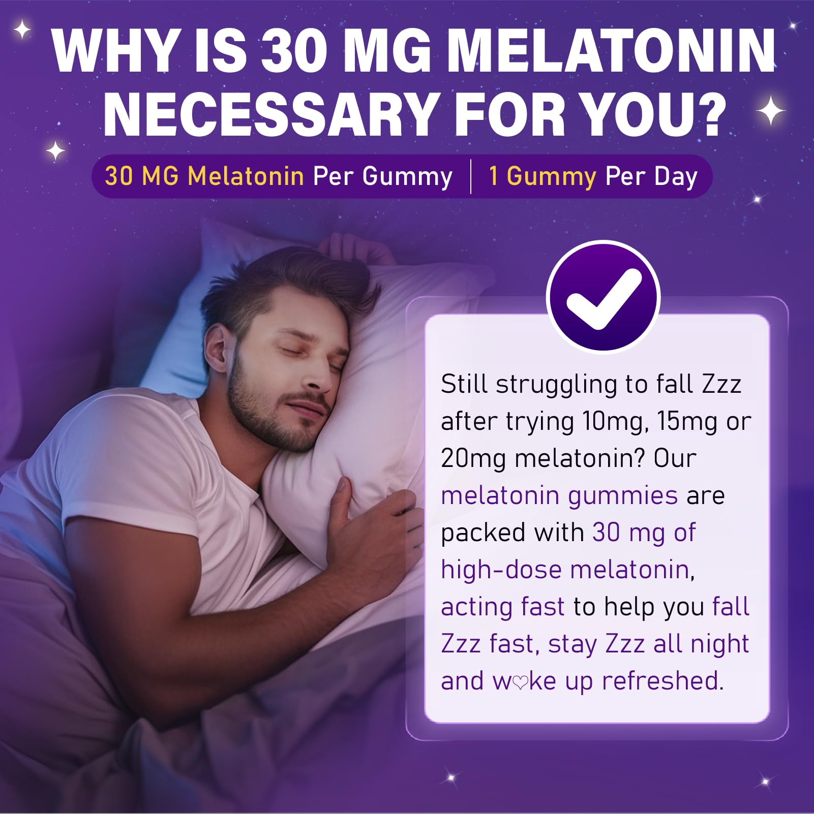 Close-up of Veyttisy Melatonin 30mg Gummies