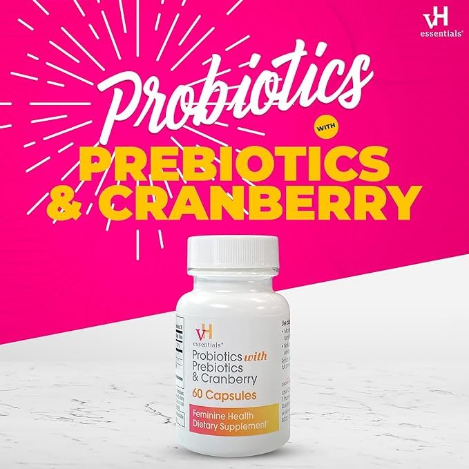 Visual of prebiotics and probiotics ingredients