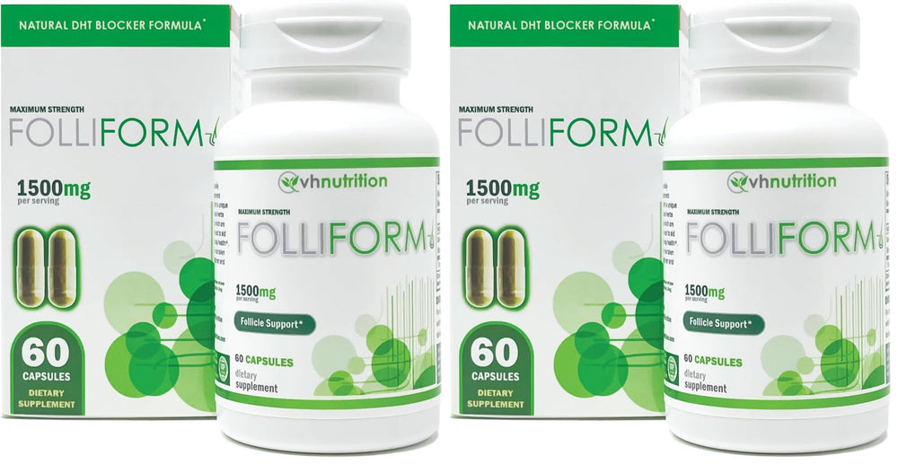 VH Nutrition FOLLIFORM bottle capsules for daily hair health support