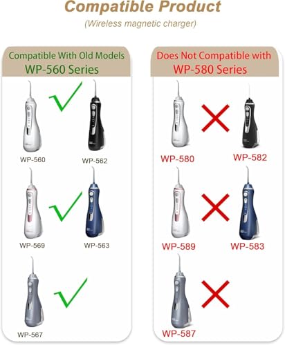 Compatible Waterpik WP-560, WP-562, WP-563, WP-567, WP-569 connection